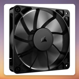 Corsair RS120 PWM 120 mm Case Fan, Black, 3-Pack