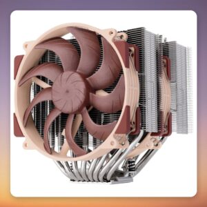 Noctua NH-D15 G2 LBC Dual Tower CPU Cooler, 2x 140 mm Fans, AM5/AM4