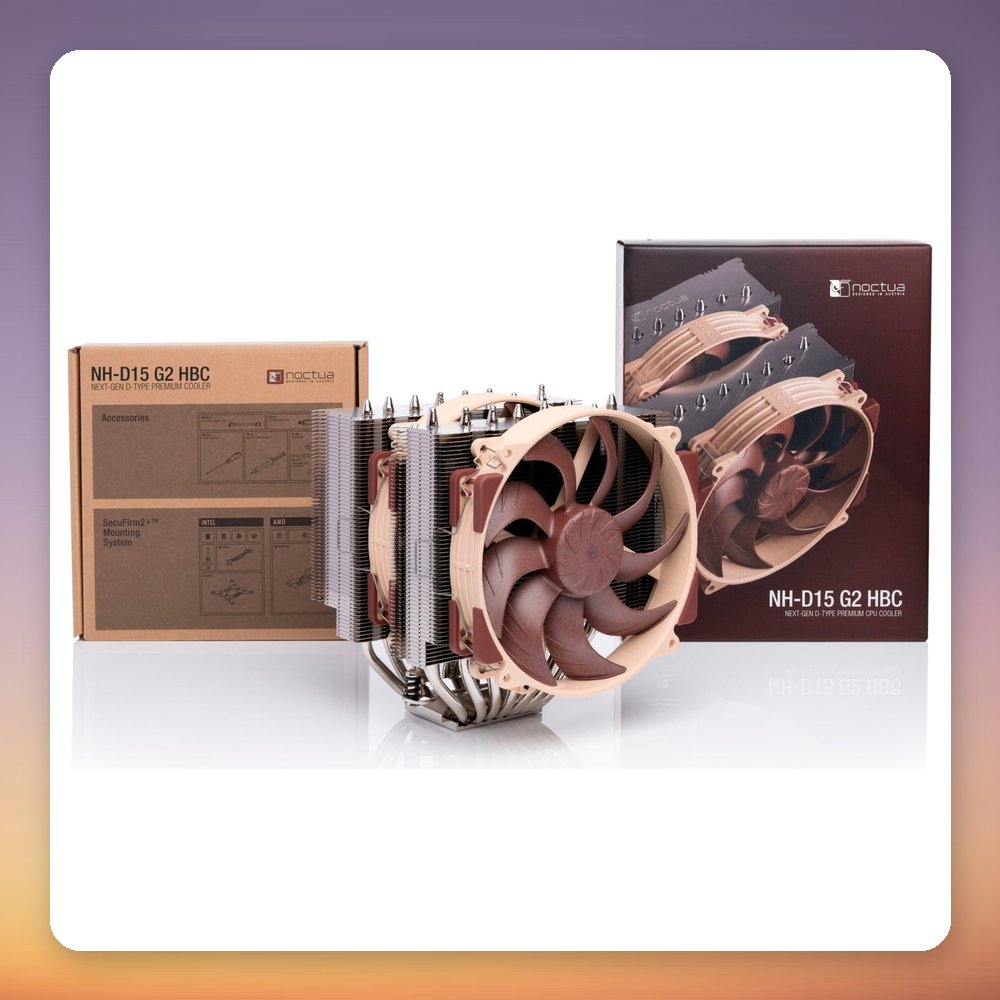 Noctua NH-D15 G2 HBC Dual Tower CPU Cooler, 2x 140 mm PWM Fans, Intel LGA1700/1851 – image 4