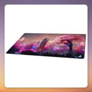 Sharkoon SKILLER SGP40 D4 XXXL Gaming Mouse Pad 1000 x 500 mm, Neon Pink/Multicolour