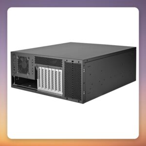 SilverStone RM46-502-I 4U Rack Case, SSI-EEB, 8 Expansion Slots, Black