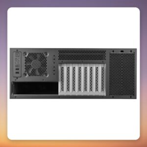 SilverStone RM46-502-I 4U Rack Case, SSI-EEB, 8 Expansion Slots, Black