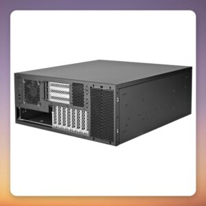 Silverstone RM47-502-I 4U Rack Case, Black, SSI-CEB, 3 Full-Size Slots