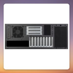 Silverstone RM47-502-I 4U Rack Case, Black, SSI-CEB, 3 Full-Size Slots