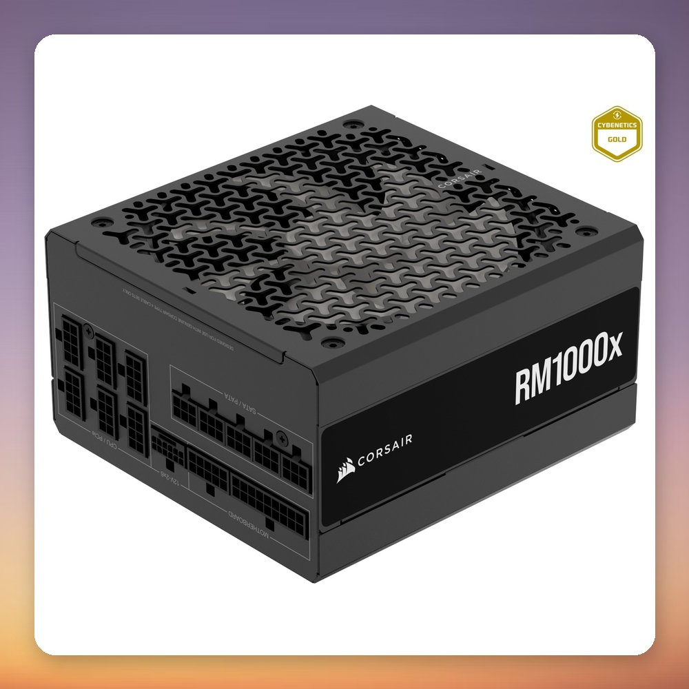 Corsair RM1000x (2024) 1000W Cybenetics Gold Fully Modular ATX 3.1 PSU