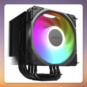 EKL Alpenföhn Brocken 4 ARGB 120 mm CPU Cooler, Black, 230W TDP