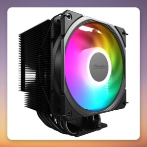 EKL Alpenföhn Brocken 4 ARGB 120 mm CPU Cooler, Black, 230W TDP