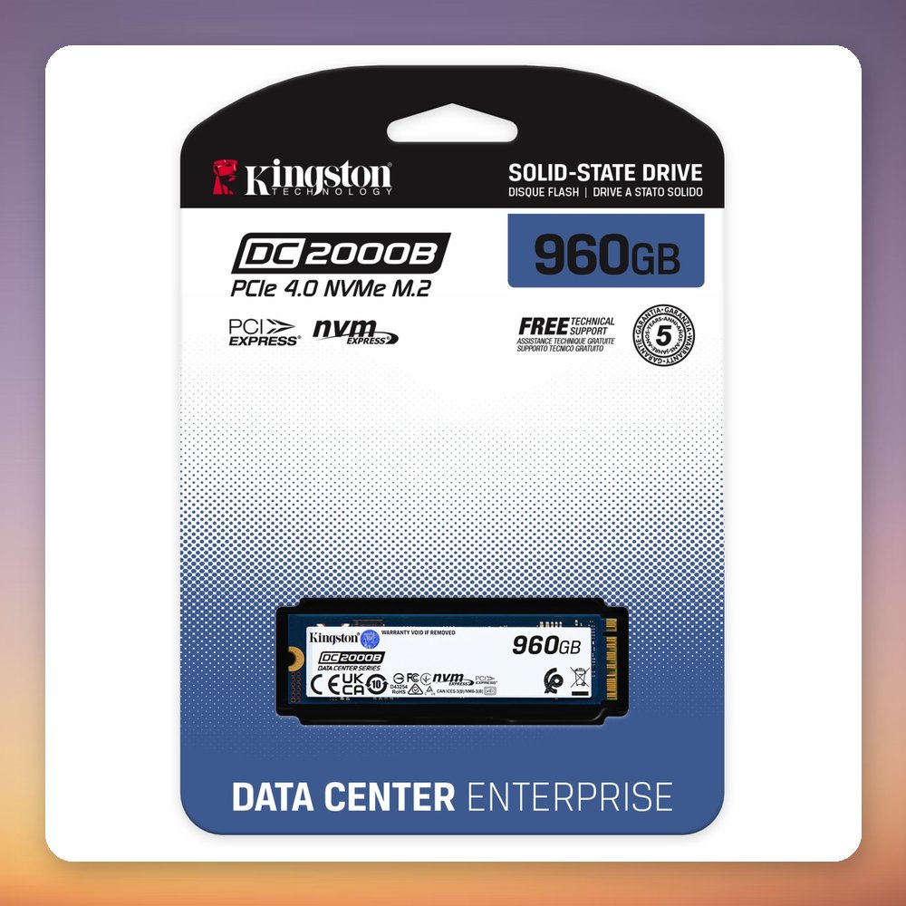 Kingston DC2000B 960 GB NVMe M.2 SSD