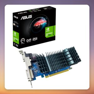 Asus GeForce GT 710 2 GB GDDR5 Passive Low-Profile Graphics Card