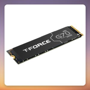 Team Group T-FORCE G70 Pro 2 TB PCIe 4.0 x4 NVMe M.2 2280 SSD with Graphene Heatsink