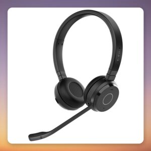 Jabra Evolve 65 TE USB-A MS Stereo Bluetooth Headset, Black