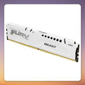Kingston FURY Beast 16 GB DDR5-6000 CL36 (1×16 GB) White AMD EXPO