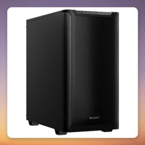 be quiet! Pure Base 501 ATX Midi Tower Case, Black, 2x 140 mm Pure Wings 3 PWM