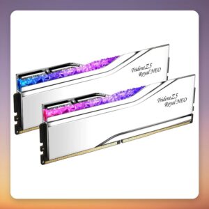 G.Skill Trident Z5 Royal Neo 32 GB DDR5-6000 CL28 (2x16 GB) AMD EXPO, Silver