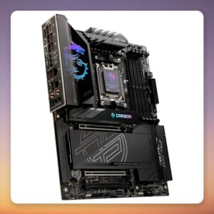 MSI MPG X870E Carbon WiFi AM5 ATX Motherboard, DDR5, Wi-Fi 7, 5 GbE