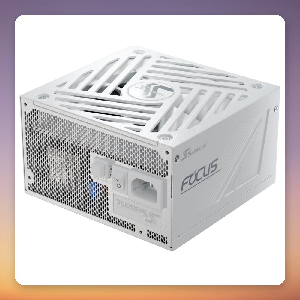 Seasonic FOCUS GX-1000 1000W 80 PLUS Gold ATX 3.1 Fully Modular PSU, White – image 6