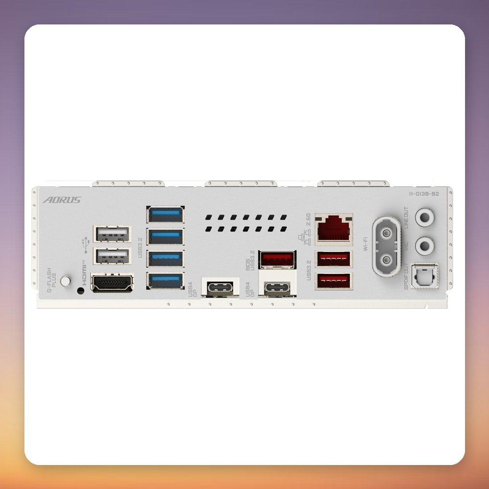 GigaByte X870E AORUS PRO ICE AM5 ATX Motherboard, White, DDR5, Wi-Fi 7 – image 5