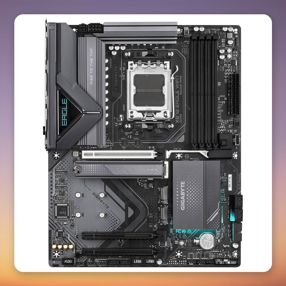 Gigabyte X870 EAGLE WIFI7 AM5 ATX Motherboard, DDR5, Wi-Fi 7, PCIe 5.0 – image 2