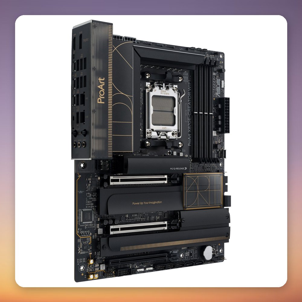 Asus ProArt X870E-Creator WiFi AM5 ATX Motherboard, DDR5, 10G + 2.5G LAN, Wi-Fi 7 – image 3