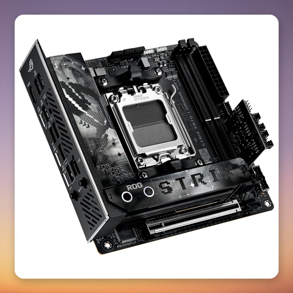 Asus ROG Strix X870-I Gaming WiFi AM5 Mini-ITX Motherboard, X870, DDR5, Wi-Fi 7 – image 3