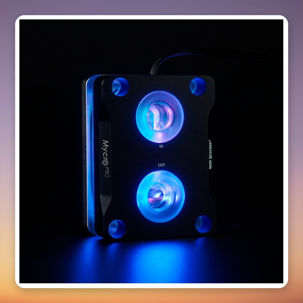 Thermal Grizzly Intel Mycro Direct-Die Pro RGB Water Block for Intel LGA1700, Black/Transparent – image 6