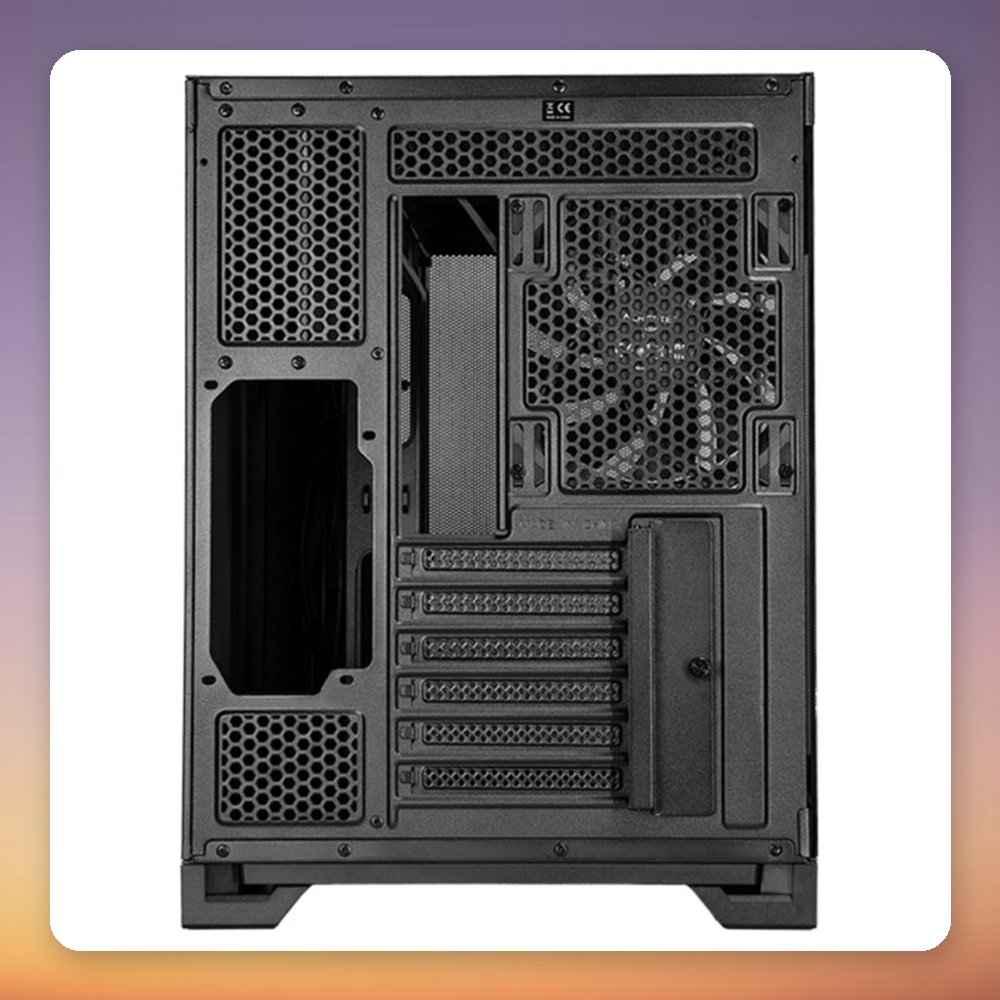 Chieftec Visio Air GM-30B-M-OP Midi-Tower Case, Black, Tempered Glass, Back-Connect – image 5