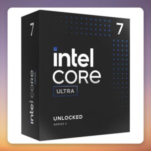 Intel Core Ultra 7 265KF 20-Core LGA1851 Processor, 5.5 GHz Boost, Boxed (No Cooler)