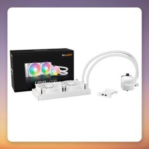 Be quiet! Light Loop 240mm White ARGB AIO Liquid CPU Cooler