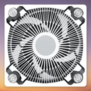 Arctic Alpine 17 CO 92 mm CPU Cooler, Black, LGA1700