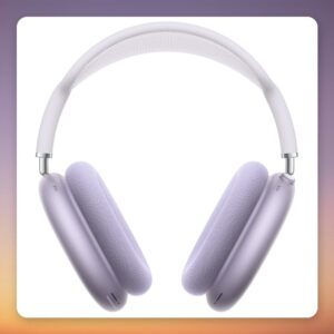 Apple AirPods Max Wireless Over-Ear Headphones with Active Noise Cancelling, Purple