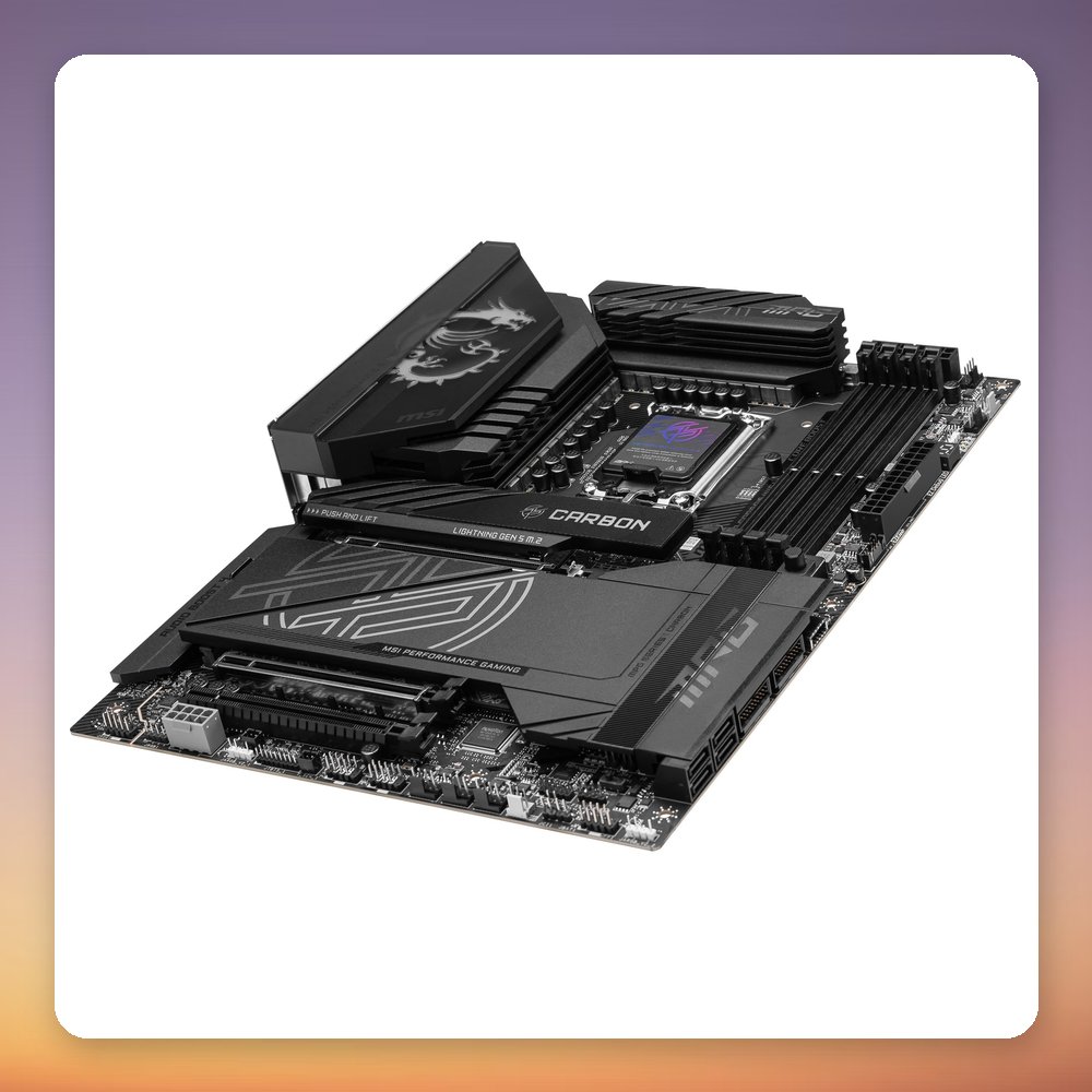 MSI MPG Z890 Carbon WiFi ATX Motherboard, Intel Z890, LGA 1851, DDR5, Wi-Fi 7 – image 5