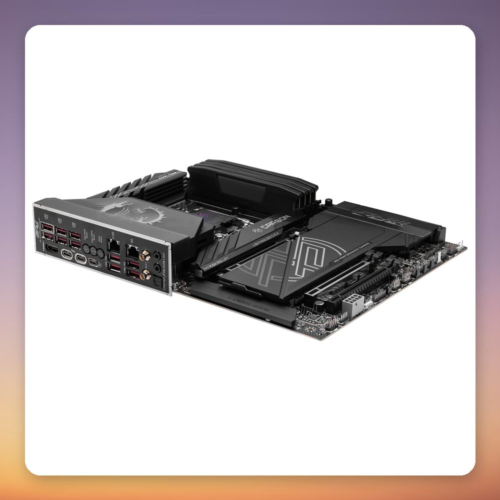 MSI MPG Z890 Carbon WiFi ATX Motherboard, Intel Z890, LGA 1851, DDR5, Wi-Fi 7 – image 6
