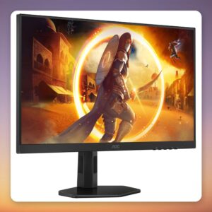 AOC Q27G4XF 27-inch QHD Fast IPS Gaming Monitor, 180 Hz, HDR10, Adaptive-Sync