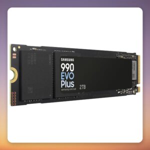 Samsung 990 EVO Plus 2 TB NVMe M.2 2280 SSD, PCIe 4.0 x4 / 5.0 x2