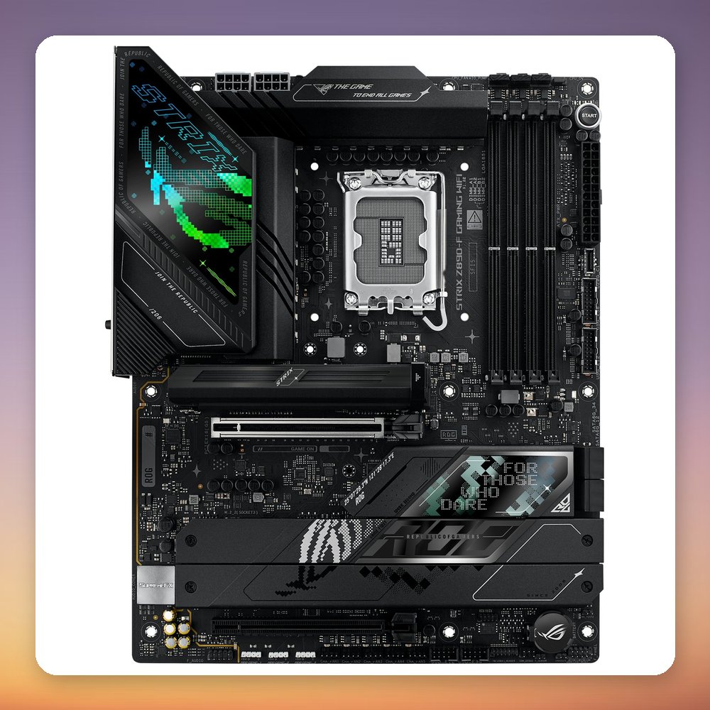Asus ROG Strix Z890-F Gaming WiFi Intel Z890 LGA 1851 ATX Motherboard – image 2