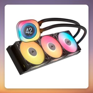 Corsair iCUE LINK TITAN 360 RX LCD RGB 360 mm AIO Liquid Cooler, Black