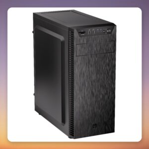 ENDORFY Armis 100 Solid ATX Mid-Tower Case, Black, Mesh Front