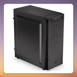 ENDORFY Armis 100 Solid ATX Mid-Tower Case, Black, Mesh Front