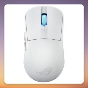 Asus ROG Harpe Ace Mini 42000 DPI Wireless Gaming Mouse, White, 49 g