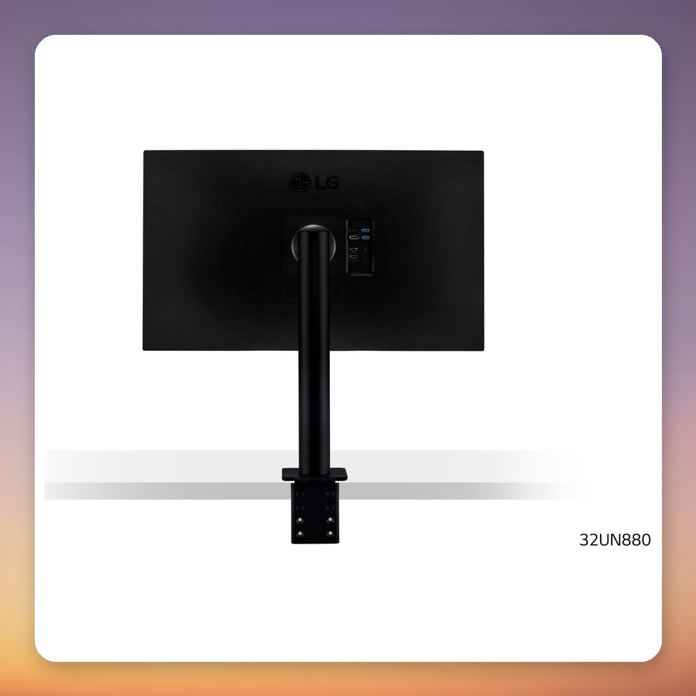 LG UltraFine Ergo 32UN880K-B 31.5" 4K IPS Monitor, USB-C 60W – image 5