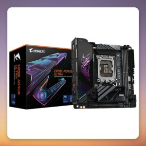 GIGABYTE Z890I AORUS ULTRA Mini-ITX Motherboard, LGA 1851, Intel Z890, DDR5, Wi-Fi 7