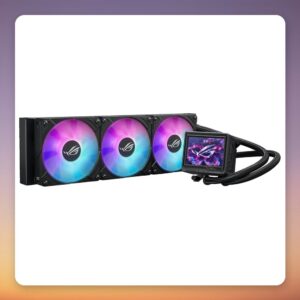 Asus ROG Ryujin III 360 ARGB Extreme 360 mm AIO Liquid Cooler, Black