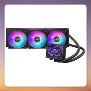 Asus ROG Ryujin III 360 ARGB Extreme 360 mm AIO Liquid Cooler, Black