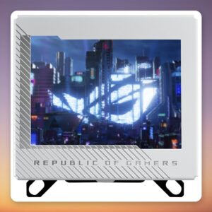 ASUS ROG Ryujin III WB White Edition CPU Water Block with 3.5″ LCD