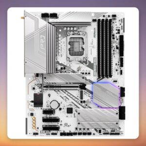 ASRock Z890 Pro RS WiFi White ATX Motherboard, LGA1851, DDR5, Wi-Fi 6E