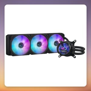 Asus ROG STRIX LC III 360 ARGB LCD 360 mm AIO Liquid Cooler, Black