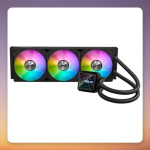 Asus PRIME LC 360 ARGB 360 mm AIO Liquid CPU Cooler, Black