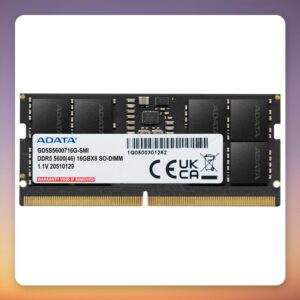 ADATA Gold 16 GB DDR5-5600 CL46 SO-DIMM (1×16 GB)