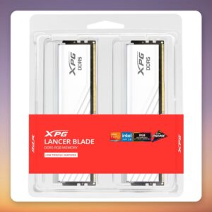 ADATA XPG Lancer Blade RGB 16 GB DDR5-5600 CL46 (2×8 GB) White, XMP & EXPO