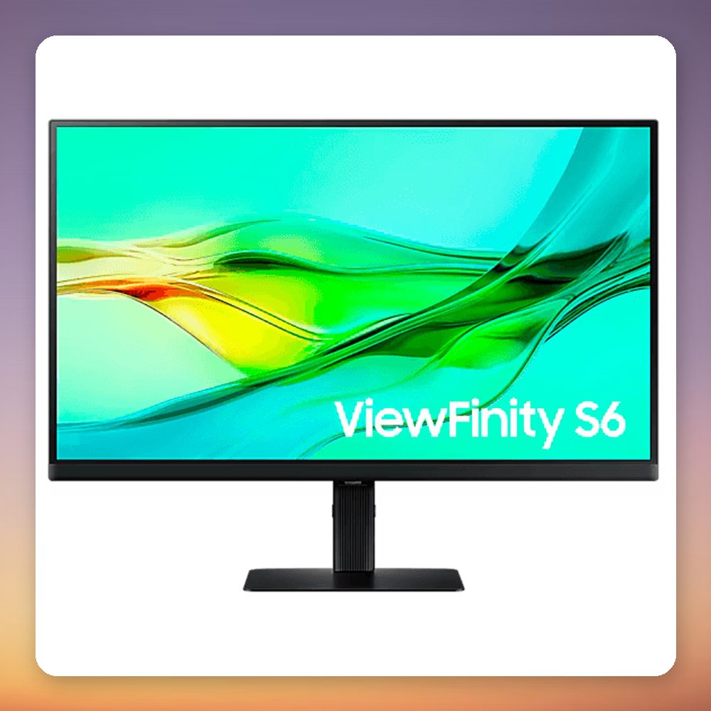 Samsung ViewFinity S60UD 27" QHD IPS Monitor, 100Hz, USB-C 90W, Black – image 2